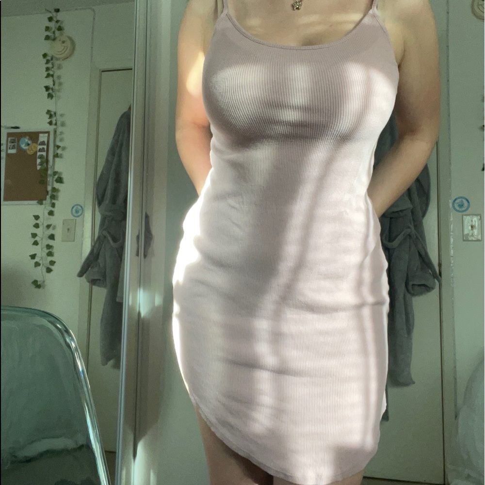 Midi Mauve Dress